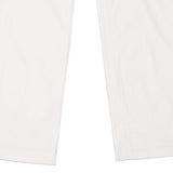 Les Copains Trousers - 28W UK 6 White Cotton