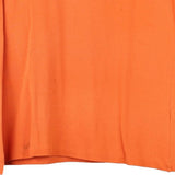 Lacoste V-neck Top - XL Orange Cotton