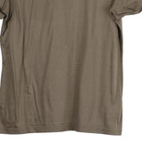 Lacoste Polo Shirt - Medium Khaki Cotton