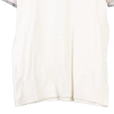 Lotto V-neck T-Shirt - Large White Cotton