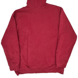 Vintage Nike Hoodie - XL Red Cotton Blend