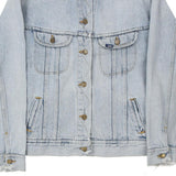 Lee Denim Jacket - Small Blue Cotton Blend