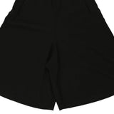 Armani Jeans Wide Leg Shorts - 28W UK 10 Black Polyester Blend