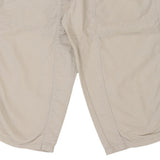 Benetton Shorts - 36W UK 18 Beige Cotton