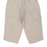 Benetton Shorts - 24W UK 4 Beige Cotton