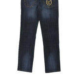 Just Cavalli Embroidered Jeans - 27W UK 8 Blue Cotton