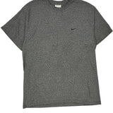 Vintage Nike T-Shirt - Large Grey Cotton