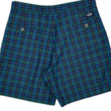 Dockers Checked Shorts - 34W 8L Blue Cotton