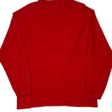 Vintage Nike Long Sleeve T-Shirt - XL Red Cotton
