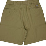 Dickies Chino Shorts - 34W 8L Khaki Cotton Blend