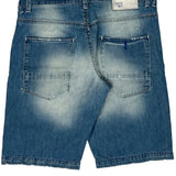 Hip Hop Jack & Jones Denim Shorts - 36W 12L Light Wash Cotton