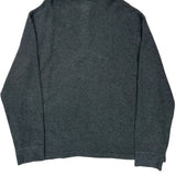 Vintage Polo By Ralph Lauren 1/4 Zip - XL Grey Cotton