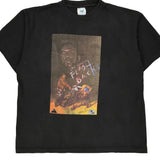 Vintage Larry Locc Im Having Flashbacks Santa Monica Single Stitch T-Shirt - XL Black Cotton