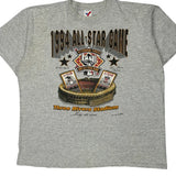 Vintage 1994 All-Star Game Artex Graphic T-Shirt - XL Grey Cotton