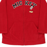 Mickey Unbranded Cartoon Fleece - Large Red Polyester
