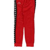 Age 11-12 Kappa Tracksuit - XS Red Polyester