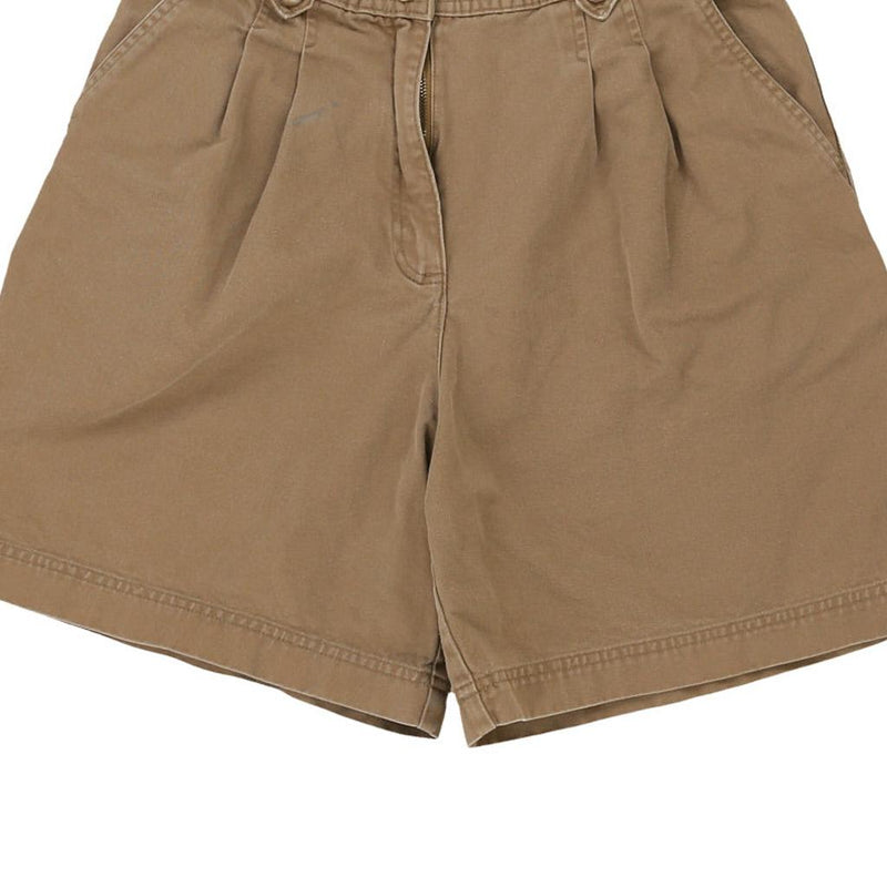 John'S New York Petite Shorts - 30W UK 12 Brown Cotton