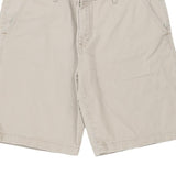 Levis Chino Shorts - 36W UK 16 Beige Cotton