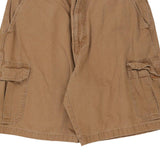 Chaps Ralph Lauren Cargo Shorts - 35W 9L Brown Cotton