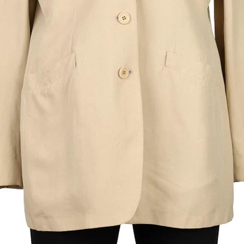 Giorgio Armani Blazer - XL Beige Viscose Blend