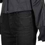 Marithe Francois Girbaud Jacket - Medium Black Cotton Blend