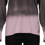 Armani Jeans Collared Long Sleeve Top - Large Block Colour Cotton Blend