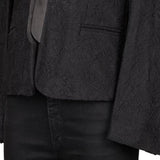 Trussardi Jacket - Large Black Polyester Blend