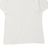 Best Company V-neck T-Shirt - 2XL White Cotton