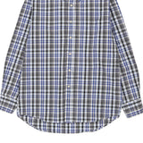 Best Company Checked Shirt - Small Blue Cotton