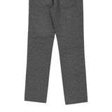 Age 14 Armani Jeans Checked Trousers - 32W 32L Grey Cotton