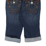 Riley True Religion Denim Shorts - 28W UK 8 Blue Cotton