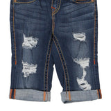 Riley True Religion Denim Shorts - 28W UK 8 Blue Cotton