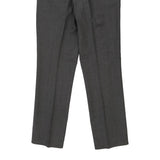 Hugo Boss Trousers - 34W 32L Grey Wool Blend