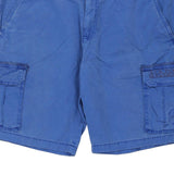 Napapijri Cargo Shorts - 40W 10L Blue Cotton