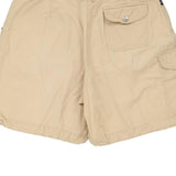 Armani Jeans Cargo Shorts - 30W UK 10 Beige Cotton