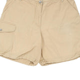 Armani Jeans Cargo Shorts - 30W UK 10 Beige Cotton
