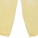 Halle True Religion Skinny Jeans - 30W UK 8 Yellow Cotton