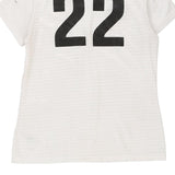 Vintage white FC Boulder Adidas Football Shirt - womens large