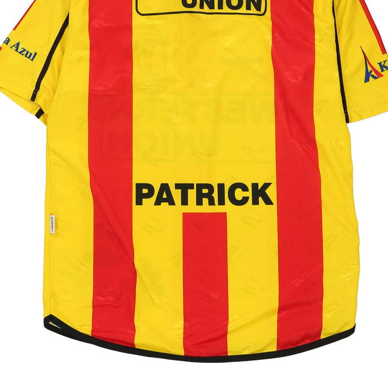 Vintage yellow Deportivo Pereira Patrick Football Shirt - mens large