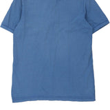 Napapijri Polo Shirt - Large Blue Cotton