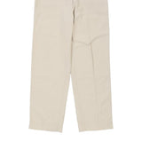 Ralph Lauren Trousers - 32W UK 14 Beige Cotton