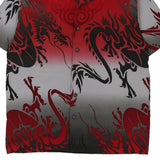 Vintage red Amplify Short Sleeve Shirt - mens large
