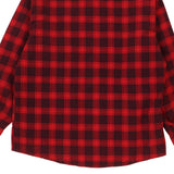 Fieldmaster Checked Flannel Shirt - Large Red Cotton