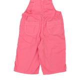 Age 16 Benetton Short Dungarees - 32W 13L Pink Polyester