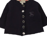 Age 2 Burberry Cardigan - XS Purple Wool Blend
