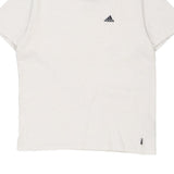 Age 14 Adidas T-Shirt - Large White Cotton