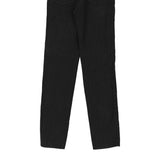 Alviero Martini Trousers - 31W UK 12 Black Cotton