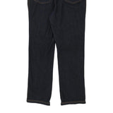 Elena Miro Embroidered Jeans - 36W UK 16 Dark Wash Cotton