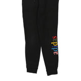 Adidas Spellout Joggers - XS Black Cotton Blend