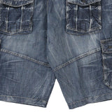 Forex Denim Shorts - 41W 13L Dark Wash Cotton